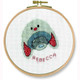 DMC | Cross Stitch Kit | Me to You My Dinky Bear | Bunny Beanie