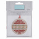 Trimits | Round Bauble Shaped Wooden Cross Stitch Shape - Main Image