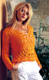 Angela Pullover / Jumper Knitting Pattern | Adriafil Nature Aran Knitting Yarn | Free Downloadable Pattern - Main Image