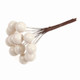 Occasions White Mistletoe Berries on a Bunch of 12 Stems, 10mm