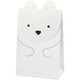 Creativ Company Christmas Character Gift Bags, Pack of 6 | Polar Bear - Main Image