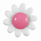 Pink Centre Flower Button | 14mm | ABC Loose Buttons