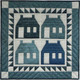Miniature Quilt Kit | Rachel's of Greenfield | 22" x 22" | Houses