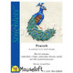 Mouseloft Stitchlets Mini Cross Stitch Kits | Peacock