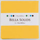 Bella Solids Moda Fabric | 9900PP-24S Yellow | Charm Pack