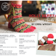 Hollyberry Christmas Socks Knitting Pattern | Signature 4 Ply Knitting Yarn WYS56997 | Free Digital Download - Pattern Information