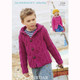 Children Cardigans Knitting Pattern | Sirdar Supersoft Aran 2334 | Digital Download - Main Image