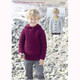 Boy's Sweater and Cardigan with Hoods Knitting Pattern | Sirdar Supersoft Aran 2426 | Digital Download - Main Image