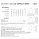 Boy's Sweaters Knitting Pattern | Sirdar Supersoft Aran 2454 | Digital Download - Pattern Table