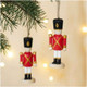 Painted Wooden Soldier to hang on the tree!