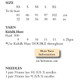 Rowan Bonny Women Knitting Pattern using Kidsilk Haze | Digital Download (ROWEB-02544) - Pattern Table