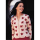 Rowan Flourish Womens Cardigan Knitting Pattern in Cotton Glace | Digital Download (ROWEB-02551) - Main Image