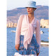 Rowan Glad Womens Cardigan Knitting Pattern in Kidsilk Haze | Digital Download (ROWEB-02590) - Main Image