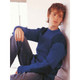 Rowan Combat Mens Sweater/Jumper Knitting Pattern in Original Denim | Digital Download (ROWEB-02597) - Main Image