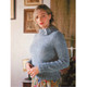 Rowan Magnolia Womens Sweater/Jumper Knitting Pattern Kid Classic in Kidsilk Haze | Digital Download (ROWEB-OC026-1) - Main Image