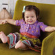 Rowan Lucy Lockett Children & Baby Cardigan Knitting Pattern using Wool Cotton 4 Ply | Digital Download (ZB111-02768) - Main Image