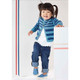 Rowan Aggie Children & Babies Cardigan Knitting Pattern using Baby Merino Silk DK | Digital Download (ZB195-00002) - Main Image