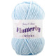 James C Brett Flutterby Chunky Knitting Yarn, 100g Balls | B03 Baby Blue