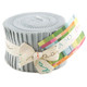 Bella Solids Moda Fabric | 9900JJR-185 Zen Grey | Junior Jelly Roll - Main Image