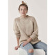 Rowan Cara Womens Sweater Knitting Pattern using Big Wool  | Digital Download (ROWEB-03603) - Main Image