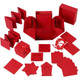 Explosion Box with Central Box | Red | Creativ Company - Main Image