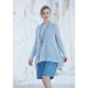 Rowan Lilac Womens Sweater Knitting Pattern using Kidsilk Haze | Digital Download (ZB170-00006) - Main Image