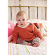 Rowan Dickens Baby Sweater Knitting Pattern using Baby Merino Silk DK | Digital Download (ZB116-00010) - Main Image