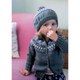 Rowan Lemon Childrens Cardigan Knitting Pattern using Baby Merino Silk DK | Digital Download (ROWEB-01113-0008) - Main Image