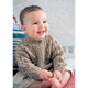 Rowan Pecan Childrens Sweater Knitting Pattern using Baby Merino Silk DK | Digital Download (ROWEB-01113-0011) - Main Image
