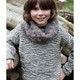 Rowan Charlie Snood Childrens Accessories Knitting Pattern using Cocoon | Digital Download (ZB95-00005) - Main Image