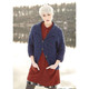 Rowan Mickelden Womens Jacket Knitting Pattern using Alpaca Merino DK | Digital Download (ZB179-00006) - Main Image
