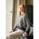 Rowan Tuva Ladies Sweater Knitting Pattern using Felted Tweed & Kidsilk Haze | Digital Download (ZB238-00012) - Main Image