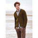 Rowan Stour Mens Cardigan Knitting Pattern using Brushed Fleece | Digital Download (ZB161-00012) - Main Image