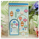 A sample card made from the Eastern Charm Luxury Topper Set