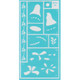 Pergamano Stencil, Christmas Bells (code 33309)