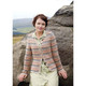 Rowan Silver Moony Womens Cardigan Knitting Pattern using Summerlite DK | Digital Download (ZB248-00012) - Main Image