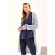 Rowan 008 cardigan Womens Knitting Pattern using Kid Classic | Digital Download (RM001-00008) - Main Image