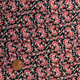Red Flowers on Black EQS Fabrics | BTR4772RED | Half Metre Units
