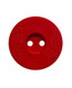 Dill Buttons | 2 Hole Button with Textured Sides | 15mm | Bright Red