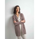 Rowan Glamour Womens Cardigan Knitting Pattern using Patina | Digital Download (ZB285-00005) - Main Image