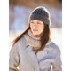 Rowan Margot Cowl Womens Knitting Pattern using Chunky Cashmere | Digital Download (ZB286-00003) - Main Image