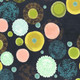 Dance in Paris Zen Chic Moda Fabric | 1740-18M Navy - Main Image