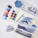 Winsor & Newton Cotman Watercolour Sets of 8 Half Pans | Skyscape