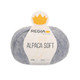 Regia Alpaca Soft 4 Ply Sock Knitting Yarn, 100g Balls | 00050 Mottled Light Blue
