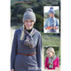 Hat and Scarves Knitting Pattern | Sirdar Crofter DK 7335 | Digital Download - Main Image