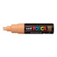 Uni Posca Marker Broad PC-8K Chisel Tip 8mm | Light Orange