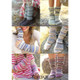Socks, Leg Warmers & Wrist Warmers Knitting Pattern | Sirdar Crofter DK 9135 | Digital Download - Main Image