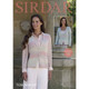 Women Cardigan and Waistcoat Knitting Pattern | Sirdar Toscana DK 7976 | Digital Download - Main Image