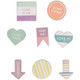 DoCrafts Noteworthy Pastel Hues 8 Designs (8 Pieces) NOT 356002