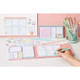 DoCrafts Noteworthy Pastel Hues 8 Designs (8 Pieces) NOT 356002